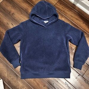 Athleta Kids Navy Plush Hoodie